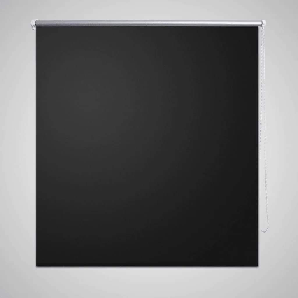 image-Roller blind blackout 80 x 175 cm white