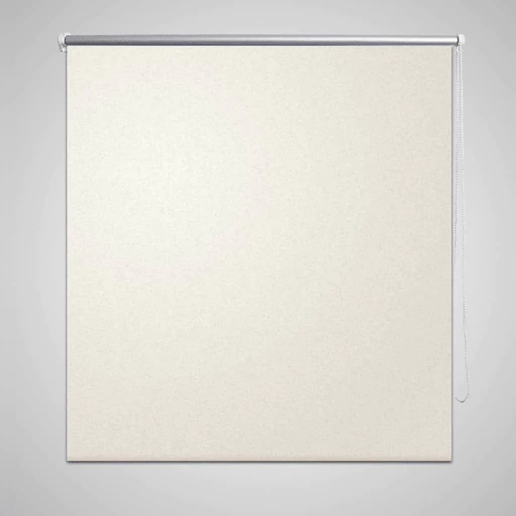 image-Roller blind blackout 80 x 175 cm white