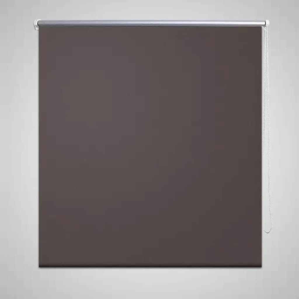 image-Roller blind blackout 80 x 175 cm white