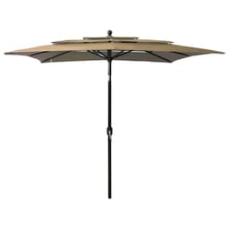 image-3-Tier Parasol with Aluminium Pole 2x2m to 2.5x2.5 m