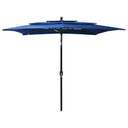 image-3-Tier Parasol with Aluminium Pole 2x2m to 2.5x2.5 m