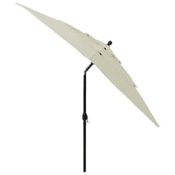 image-3-Tier Parasol with Aluminium Pole 2x2m to 2.5x2.5 m