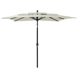 image-3-Tier Parasol with Aluminium Pole 2x2m to 2.5x2.5 m
