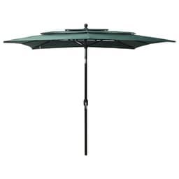 image-3-Tier Parasol with Aluminium Pole 2x2m to 2.5x2.5 m