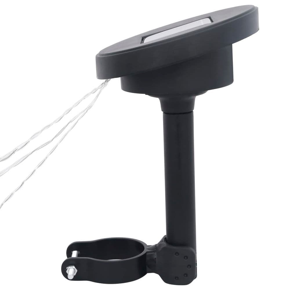 image-Gazebo LED String Lights with Solar Panel