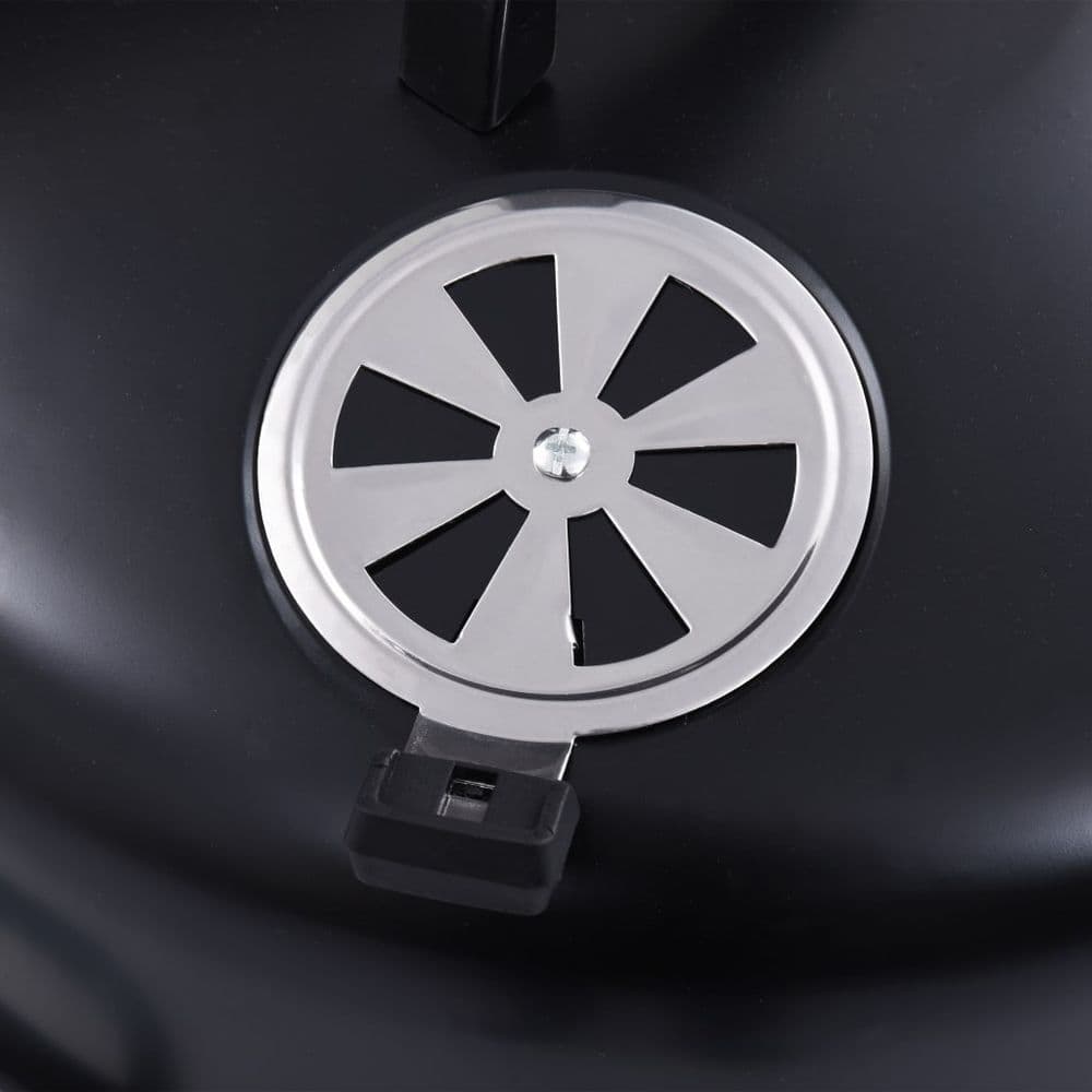 image-3-in-1 Charcoal Smoker BBQ Grill 40x80 cm