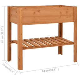 image-Planter 88x43x80 cm Firwood