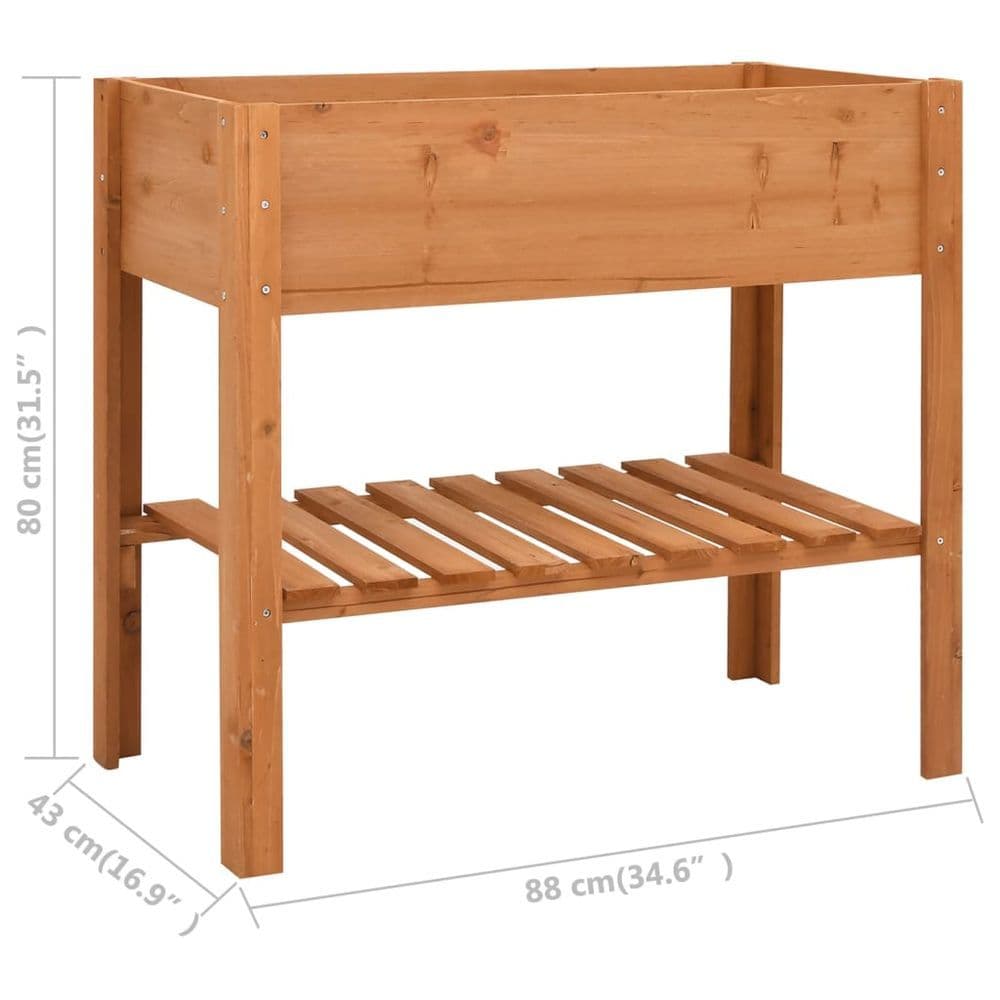 image-Planter 88x43x80 cm Firwood