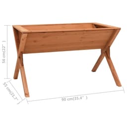 image-Planter 90x55x56 cm Firwood