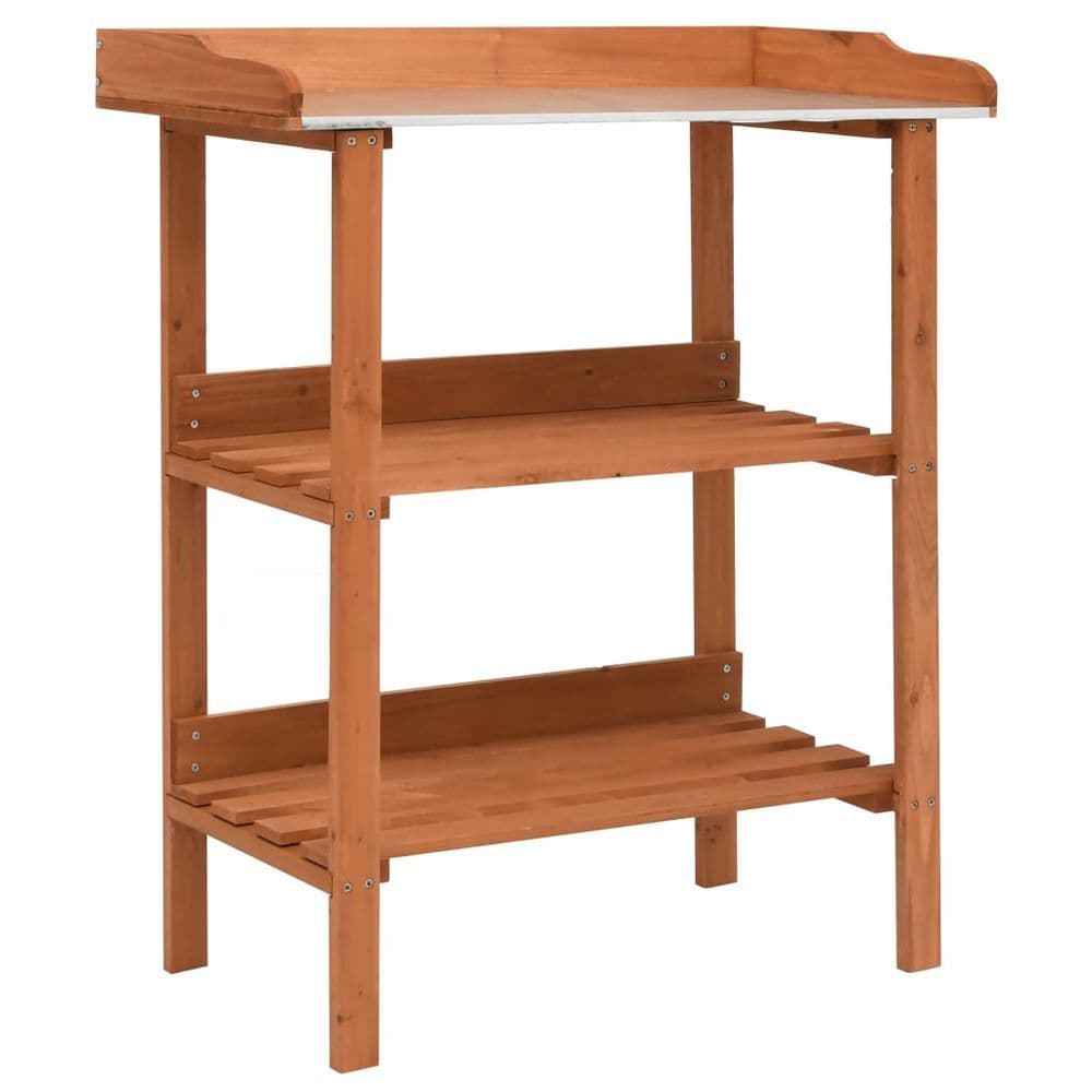 image-Plant Stand 76x37x89 cm Firwood