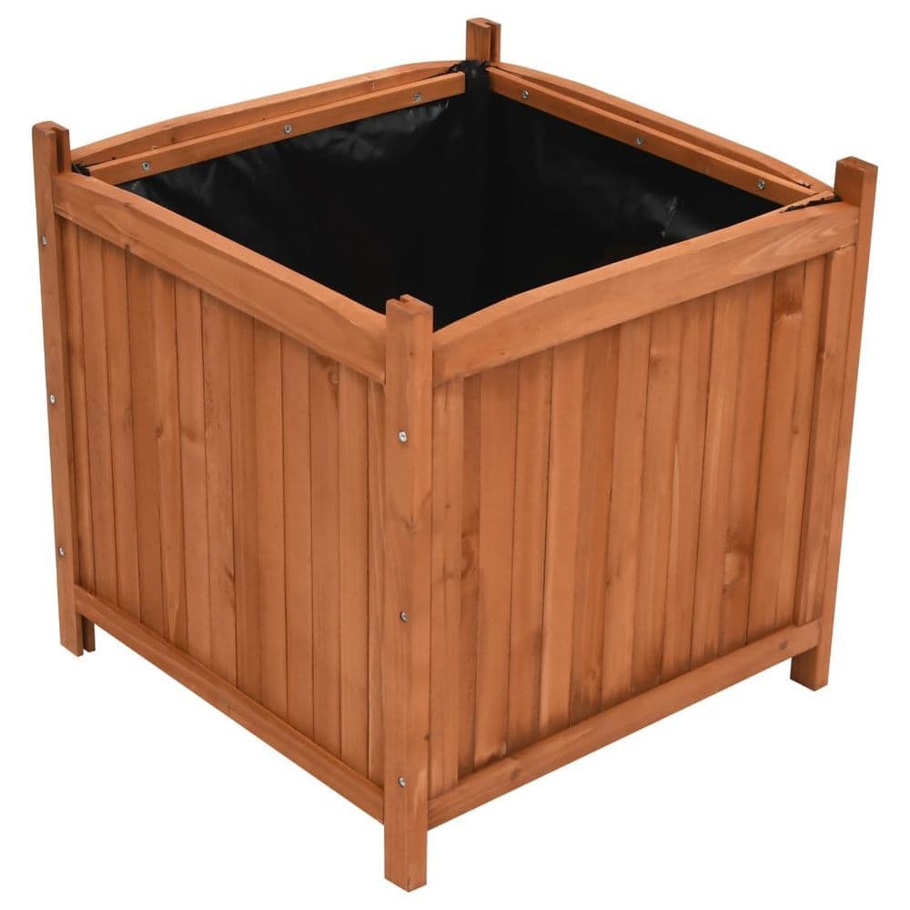 image-Raised Beds 2 pcs 50x50x50 cm Firwood