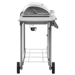 image-Gas BBQ Grill with 4 Burners Silver