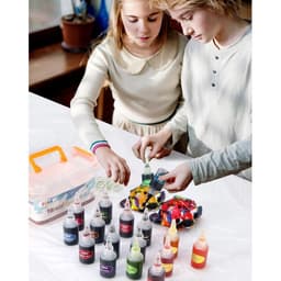image-SOKA Tie Dye Party Kit 18 Vibrant Colours Non-Toxic Fabric Dye Complete Set