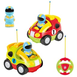 image-SOKA My First Remote Controlled Car for Toddlers with Light and Sound Toy car Birthday Gift Present for Boys Girls