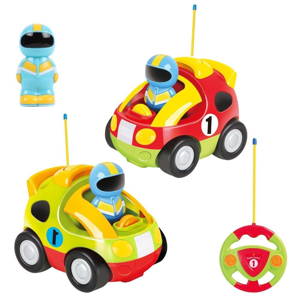 image-SOKA My First Remote Controlled Car for Toddlers with Light and Sound Toy car Birthday Gift Present for Boys Girls