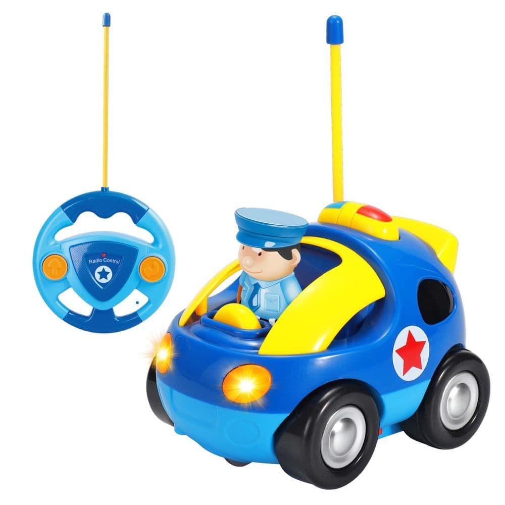 image-SOKA My First Remote Controlled Car for Toddlers with Light and Sound Toy car Birthday Gift Present for Boys Girls