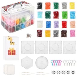 image-SOKA Iron Beads Kit Creative Fun DIY Activity Fuse Bead Art & Craft Kit Toy