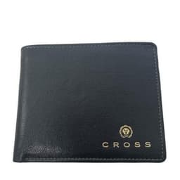 image-Cross Luxury Houston Slim Leather Wallet - Black