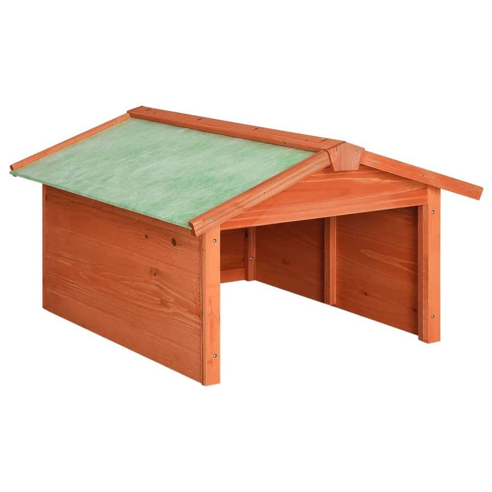 image-Robotic Lawn Mower Garage 72x87x50 cm Solid Firwood