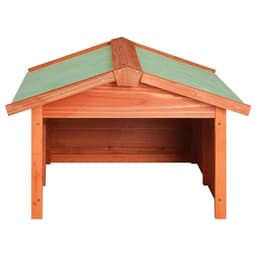 image-Robotic Lawn Mower Garage 72x87x50 cm Solid Firwood