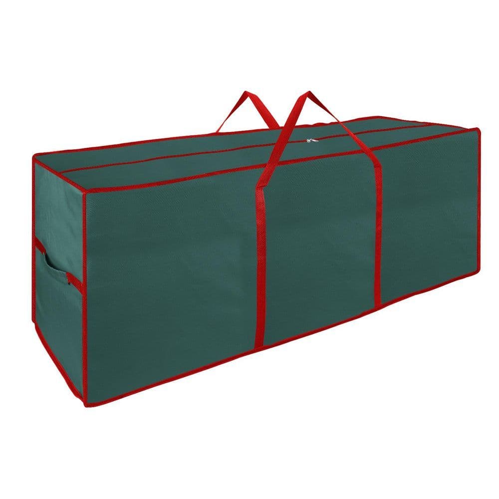 image-Christmas Xmas Tree Decoration Zip Up Jumbo Sack Fabric Storage Bag
