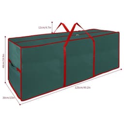 image-Christmas Xmas Tree Decoration Zip Up Jumbo Sack Fabric Storage Bag