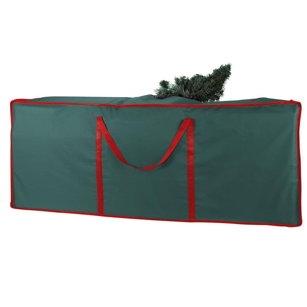 image-Christmas Xmas Tree Decoration Zip Up Jumbo Sack Fabric Storage Bag