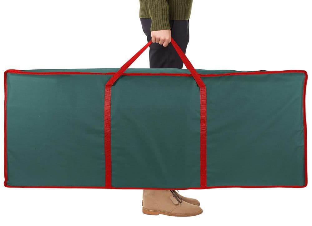 image-Christmas Xmas Tree Decoration Zip Up Jumbo Sack Fabric Storage Bag