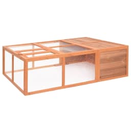 image-Garden Animal Cage 150x100x50 cm Solid Firwood