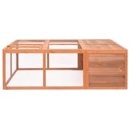 image-Garden Animal Cage 150x100x50 cm Solid Firwood