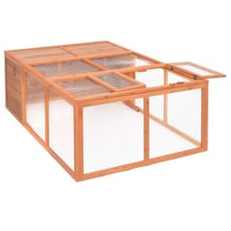 image-Garden Animal Cage 150x100x50 cm Solid Firwood