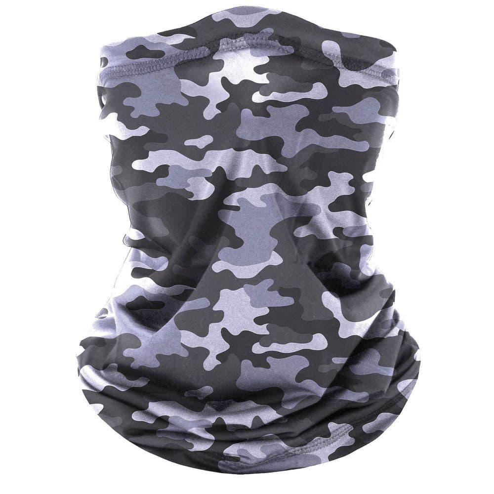 image-3 Pack Termin8 Snood and Face Covering, Grey Camo, Black & Light Grey
