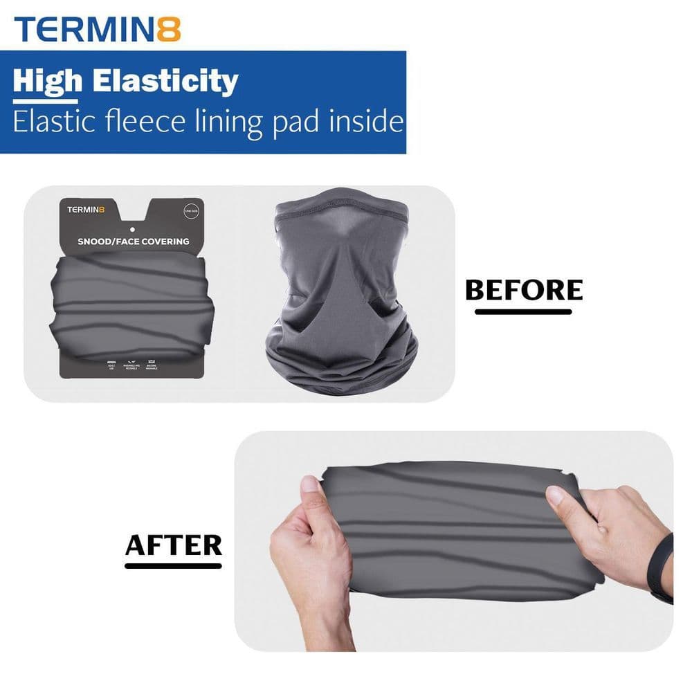 image-3 Pack Termin8 Snood and Face Covering, Grey Geometric, Pink galaxy & Dark Grey