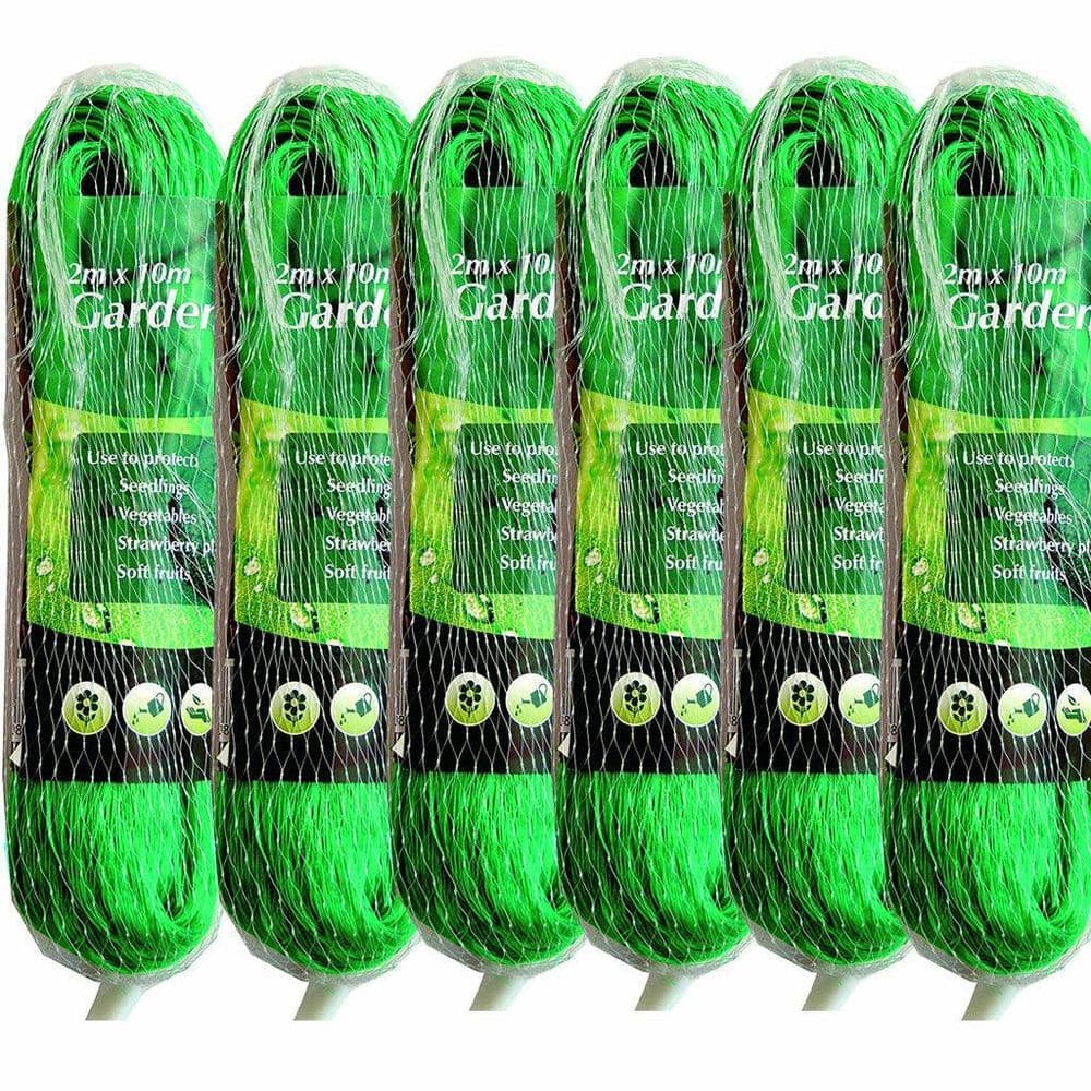 image-6x Anti Bird Garden Netting Pond Net Protection Plants Veg Crops Fruit Fine Mesh 2M X 10M