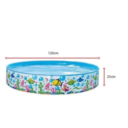 image-Kids Ridgid Wall Play Swimming Centre Paddling Pool Sea Life Outdoor Summer Fun