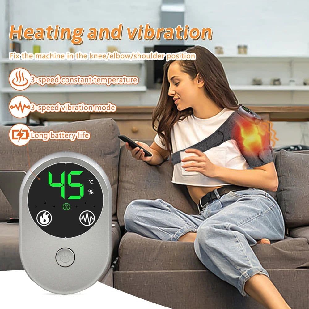 image-Portable Electric Heating Knee Pads, Old Cold Legs Intelligent