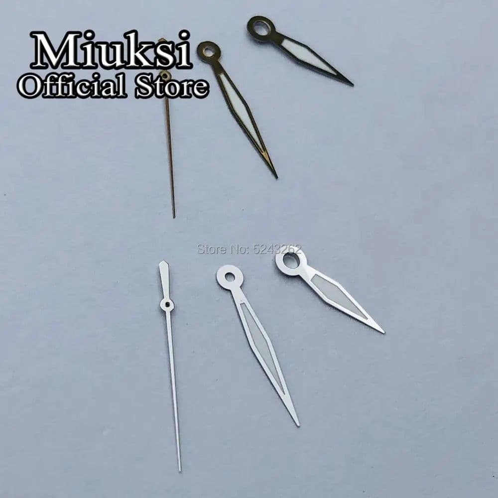 image-Miuksi NH35 Movement Stainless Steel Watch Parts - Durable & Precision