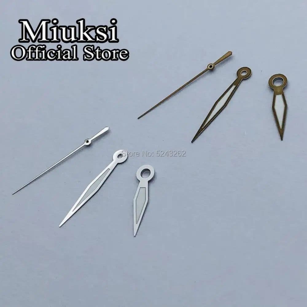 image-Miuksi NH35 Movement Stainless Steel Watch Parts - Durable & Precision