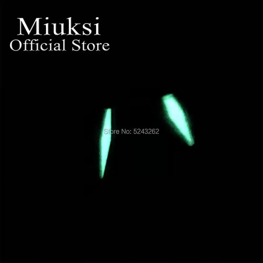 image-Miuksi NH35 Movement Stainless Steel Watch Parts - Durable & Precision