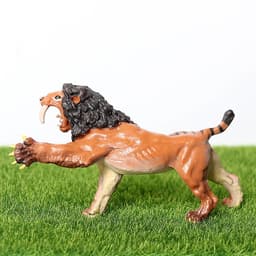 image-UTOMY Saber-Toothed Tiger & Lion Model - Educational Action Figure Toy