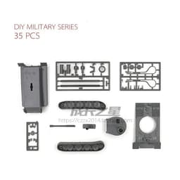 image-GRAPMAN 1:72 Military Model Tank Kit - Assembled WWII German Vehicle