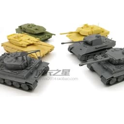 image-GRAPMAN 1:72 Military Model Tank Kit - Assembled WWII German Vehicle