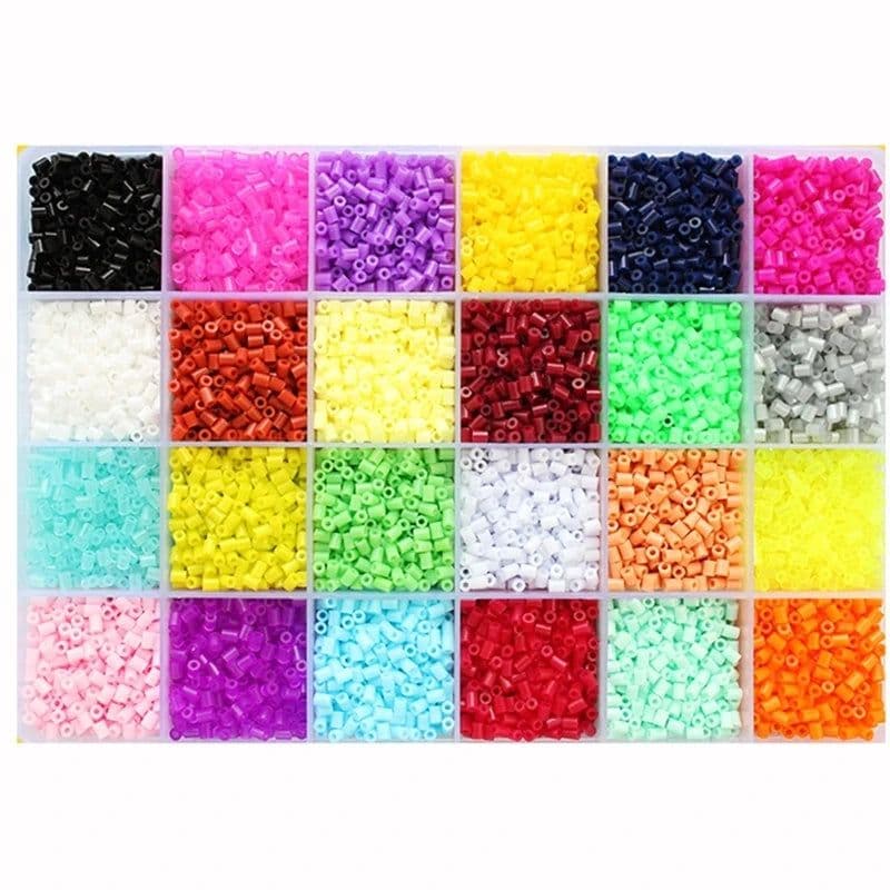 image-ZLLBTMO Mini Hama Beads Set 10,000pcs Creative 3D Puzzle Toy for Children