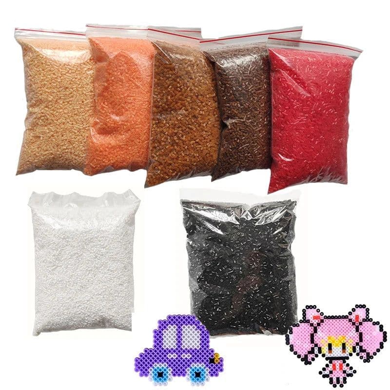 image-KTYSM 10000 Mini Hama Beads for Creative DIY Colour Mixing Toy