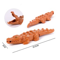image-Jiu Feng Yan Classic Animals Whale City ZOO Building Blocks for Kids