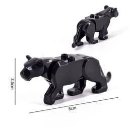 image-Jiu Feng Yan Classic Animals Whale City ZOO Building Blocks for Kids