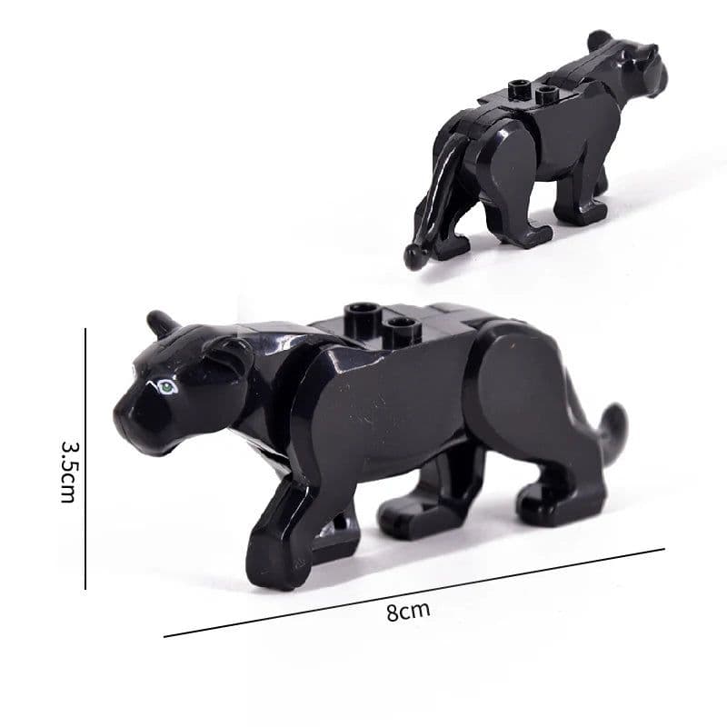 image-Jiu Feng Yan Classic Animals Whale City ZOO Building Blocks for Kids