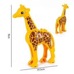 image-Jiu Feng Yan Classic Animals Whale City ZOO Building Blocks for Kids