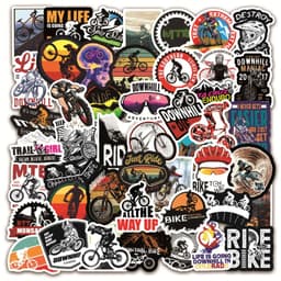 image-Vibrant Waterproof Stickers for Scrapbooking, Laptops & More - Set of 10-100