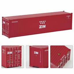 image-Evemodel 1:87 Scale Plastic Train Container Model - Perfect for HO Scale